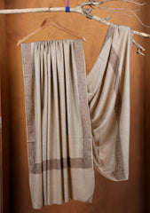 Pashmina Embroidered Border Shawl D#04 - Skin 2