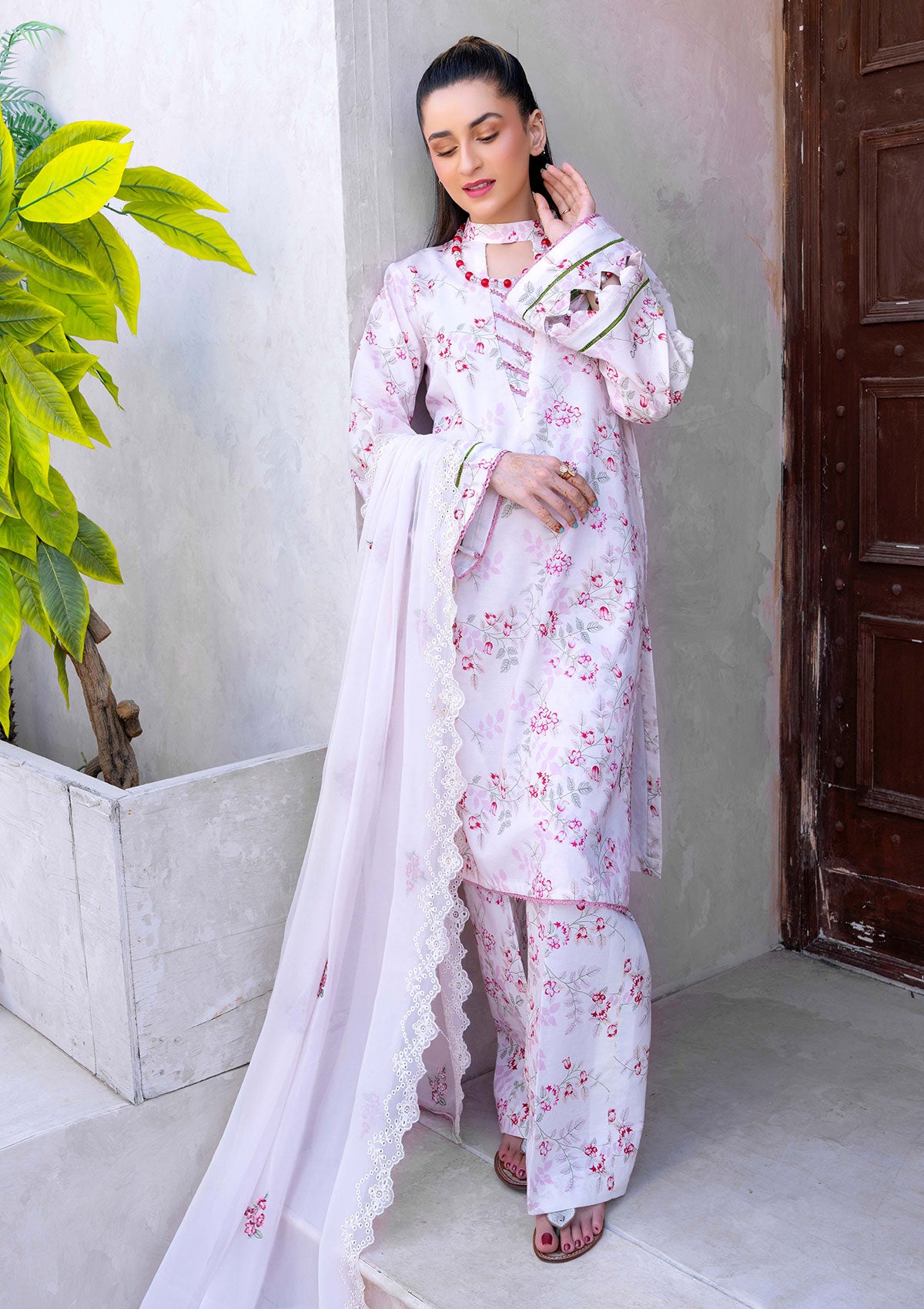 Lawn Collection - Humdum - Gardenia - Vol 03 - HG24#08