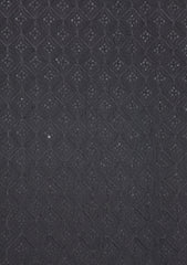 Elite Men China Boski Unstitched Waistcoat Fabric - D#18 - Black