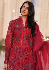 Lawn - Rang Rasiya - Carnation - Summer Edit 25 - RRC#08 - Scarlet