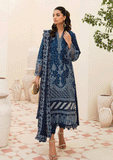 Lawn Collection - Afrozeh - Chikankari - AZURE - D#9