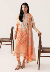 Lawn - Roheenaz - Rosette Unstitched 26 - RUNSS25#67A - WHISPERING WIND