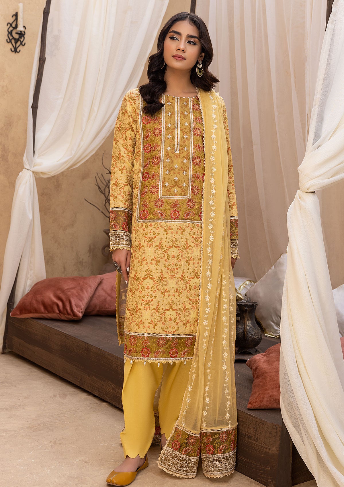 Lawn Collection - Humdum - Ishq - Jacquard - IS#02