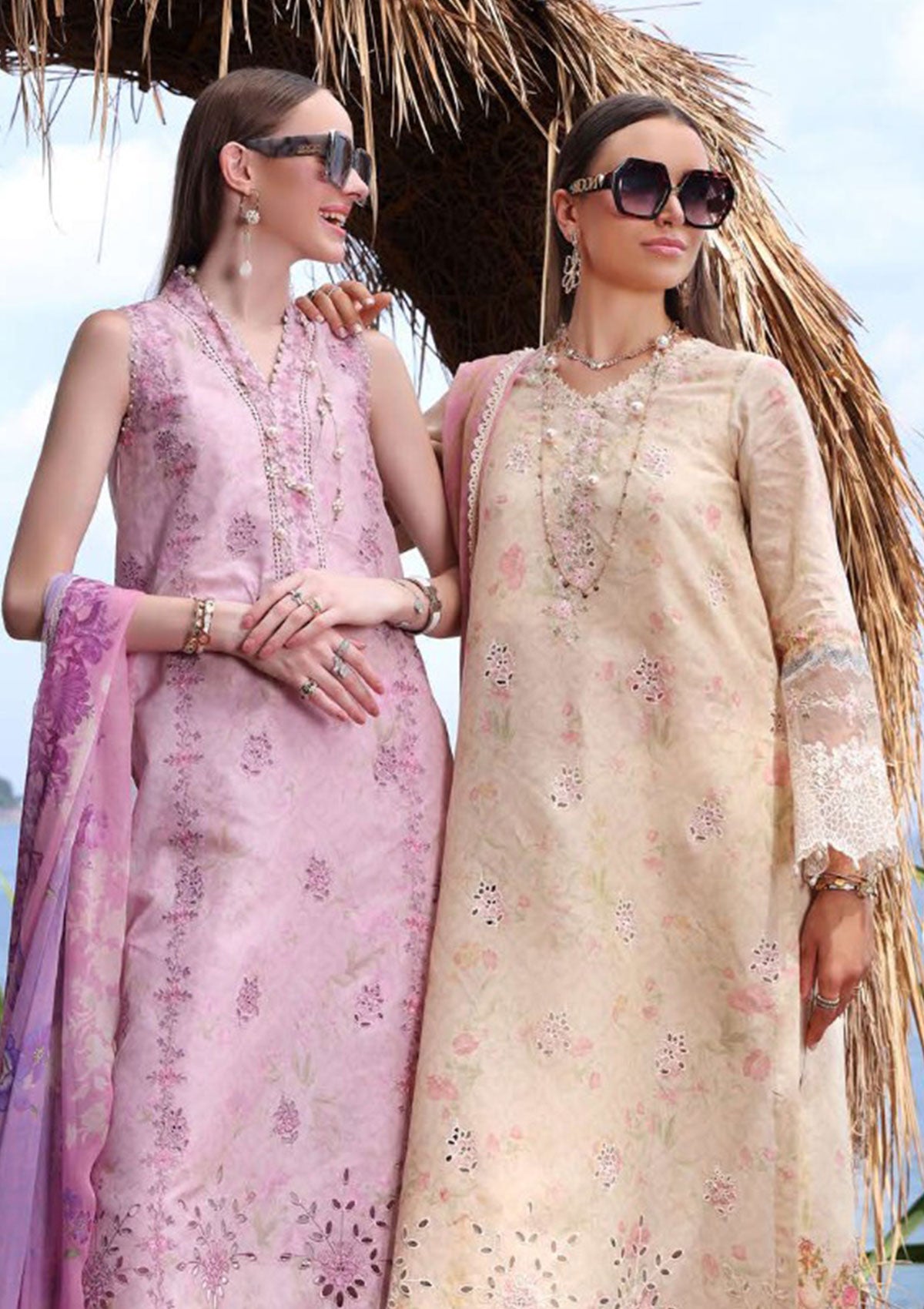 Lawn Collection - Noor - Saadia Asad - Luxe Printkari - NSL24#5-B