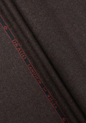 Drago Rugby Flannel Super 130's Wool Fabric - D Brown