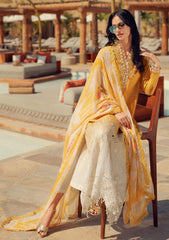 Lawn Collection - Noor by Saadia Asad - Eid Handwork Laserkari Lawn - SL24#09