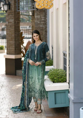 Lawn Collection - Saadia Asad - Eid Handwork - Laserkari - D#3