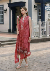 Lawn Collection - Saadia Asad - Eid Handwork - Laserkari - D#8