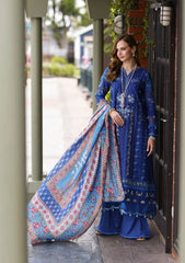 Lawn Collection - Saadia Asad - Eid Handwork - Laserkari - D#11