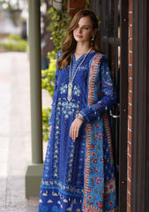 Lawn Collection - Saadia Asad - Eid Handwork - Laserkari - D#11