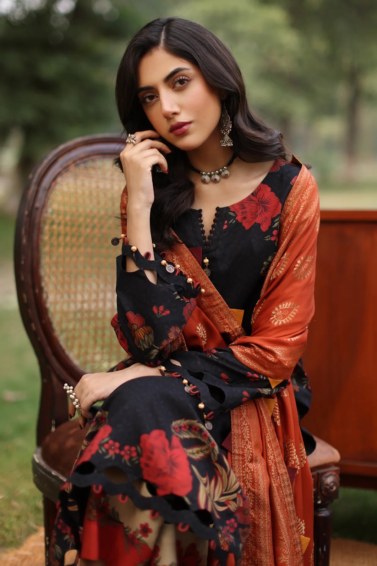 Winter Collection - Charizma - Signature Printed Linen Jacquard - SPW4 - 08