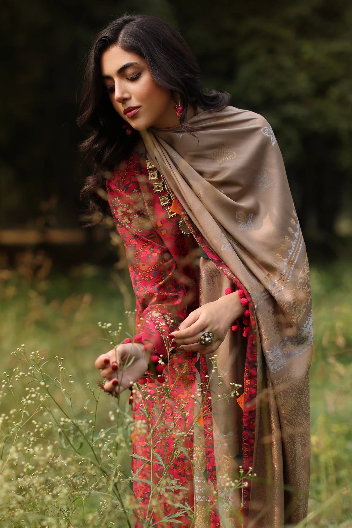 Winter Collection - Charizma - Signature Printed Linen Jacquard - SPW4 - 09