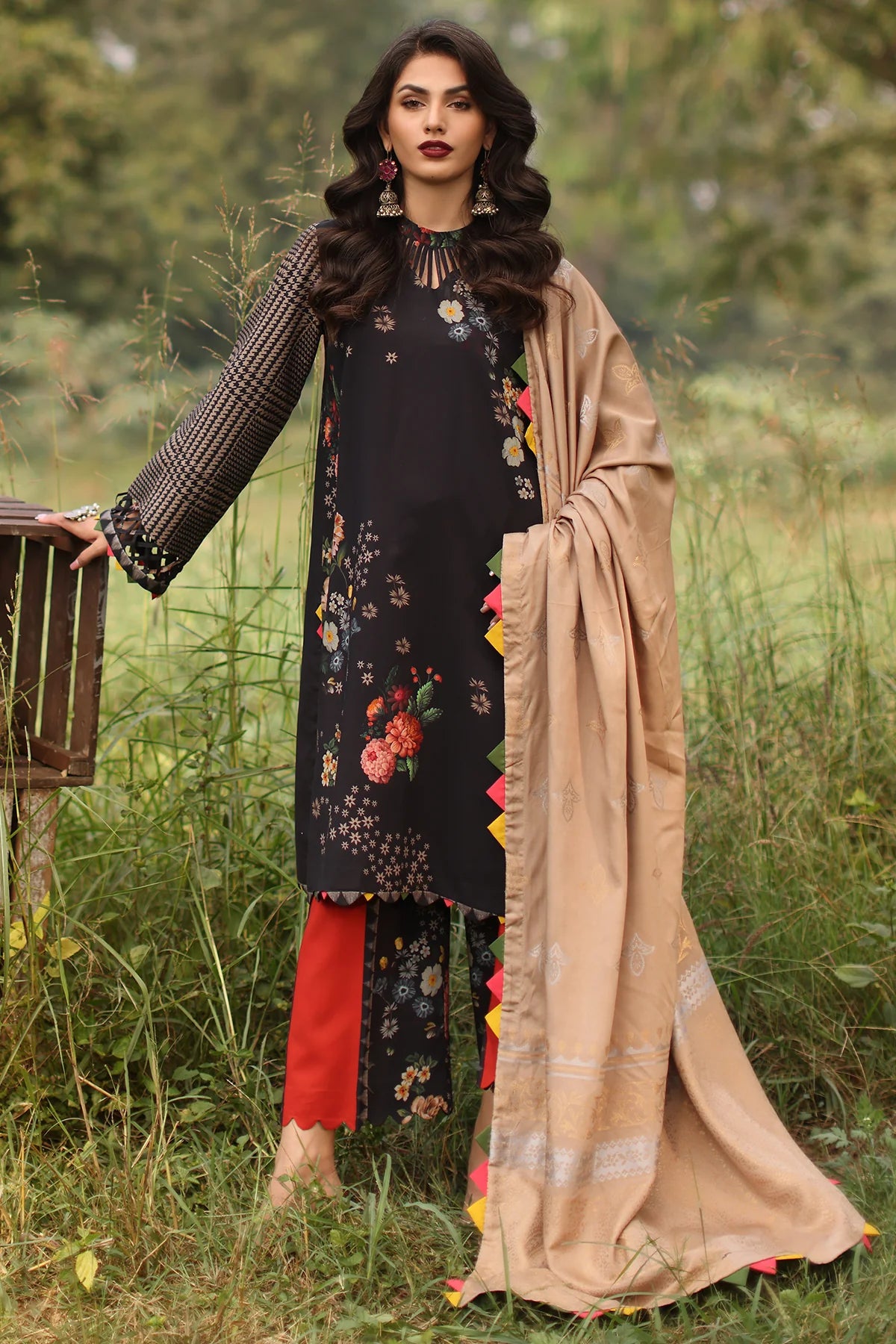 Winter Collection - Charizma - Signature Printed Linen Jacquard - SPW4 - 10