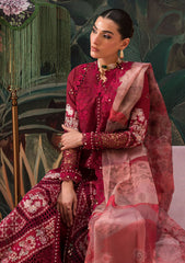 Lawn Collection - Afrozeh - The Painted Garden - Dahlia Dusk