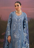 Lawn Collection - Afrozeh - The Painted Garden - Indigo Ink