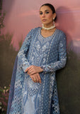 Lawn Collection - Afrozeh - The Painted Garden - Indigo Ink