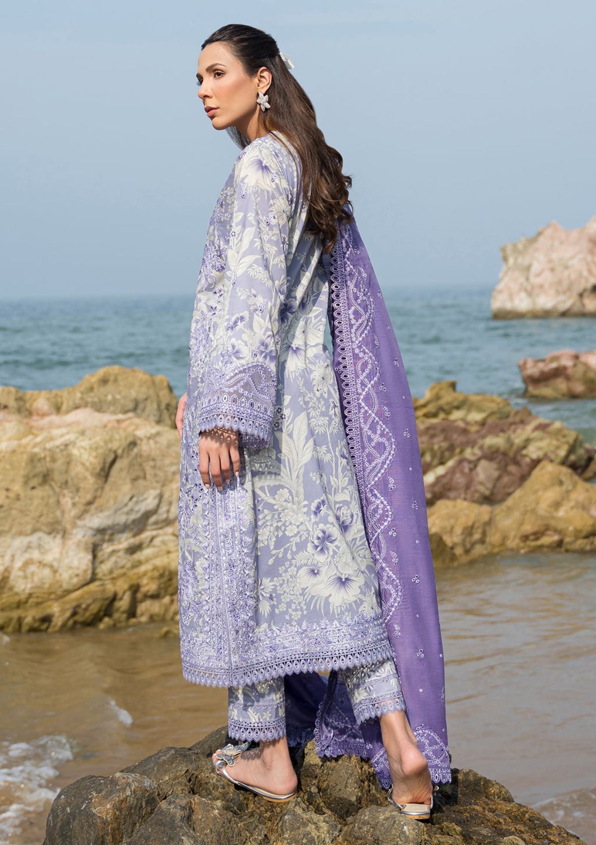 Lawn Collection - Afrozeh - Summer Together - Lawnkari - Wisteria