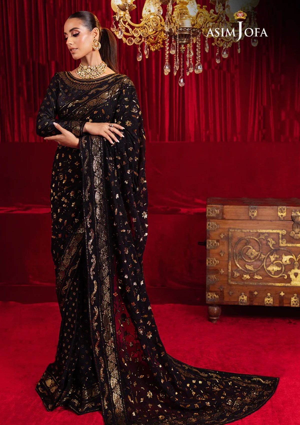 Formal Collection - Asim Jofa - Bekhudi - Luxury Chiffon - AJBK#03