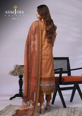 Lawn Collection - Asim Jofa - Basic - Print - 3 Pcs - AJBP#37