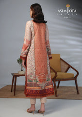 Lawn Collection - Asim Jofa - Basic - Print - 2 Pcs - AJBP#53