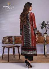 Lawn Collection - Asim Jofa - Basic - Print - 1 Pc - AJBP#58