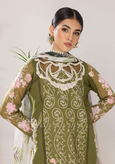 Lawn Collection - Asifa & Nabeel - Aleyna - V02 - OLIVE (ALV-10)
