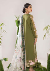 Lawn Collection - Asifa & Nabeel - Aleyna - V02 - OLIVE (ALV-10)