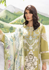 Lawn Collection - Asifa & Nabeel - Aleyna - V02 - AVOCADO (ALV-15)