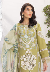 Lawn Collection - Asifa & Nabeel - Aleyna - V02 - AVOCADO (ALV-15)