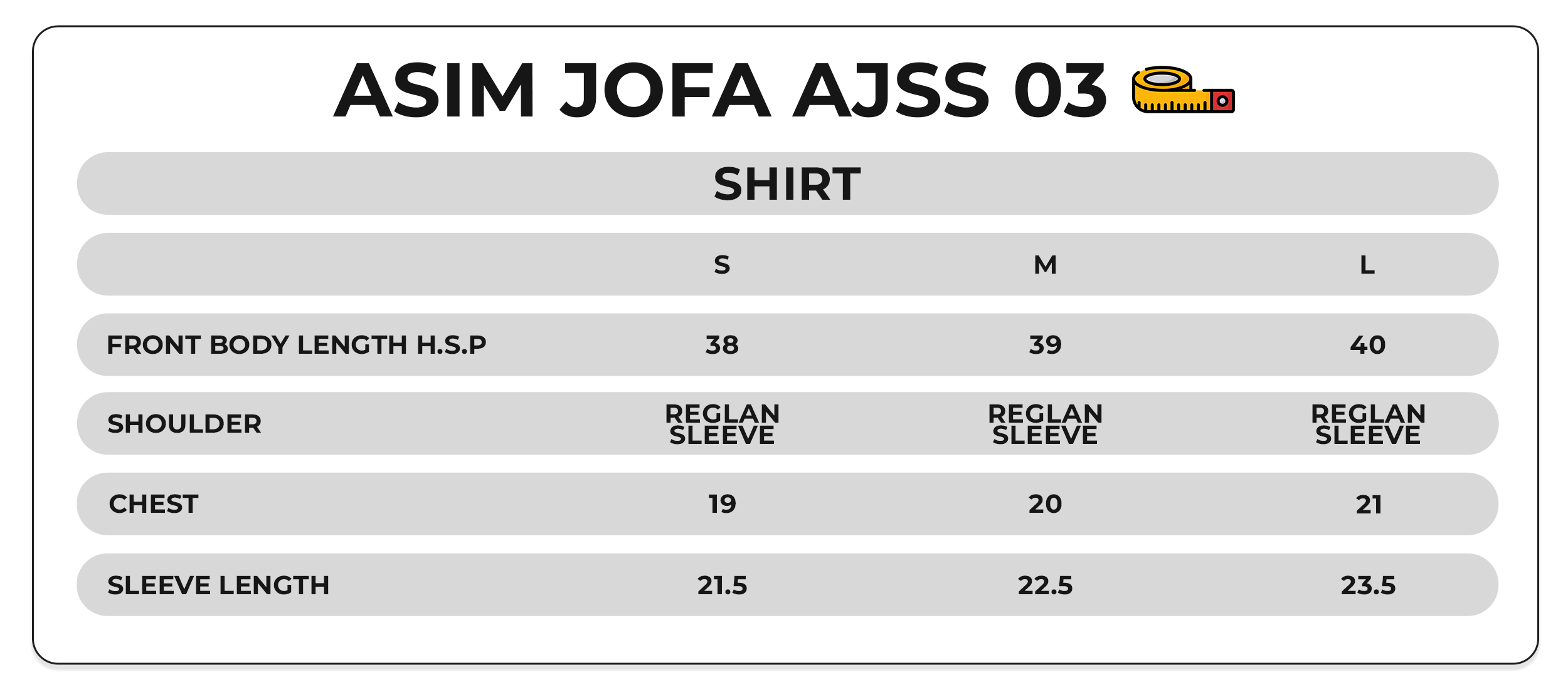 Size Chart Image