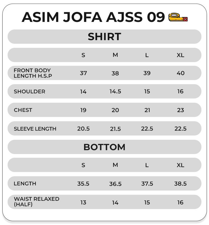 Size Chart Image