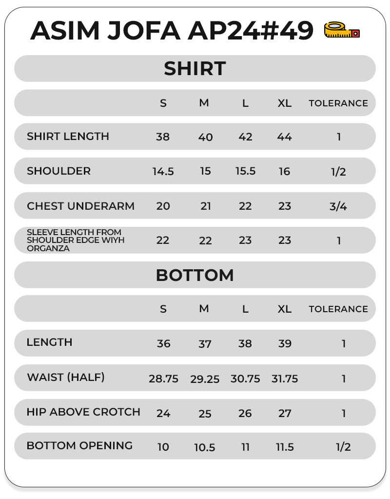 Size Chart Image