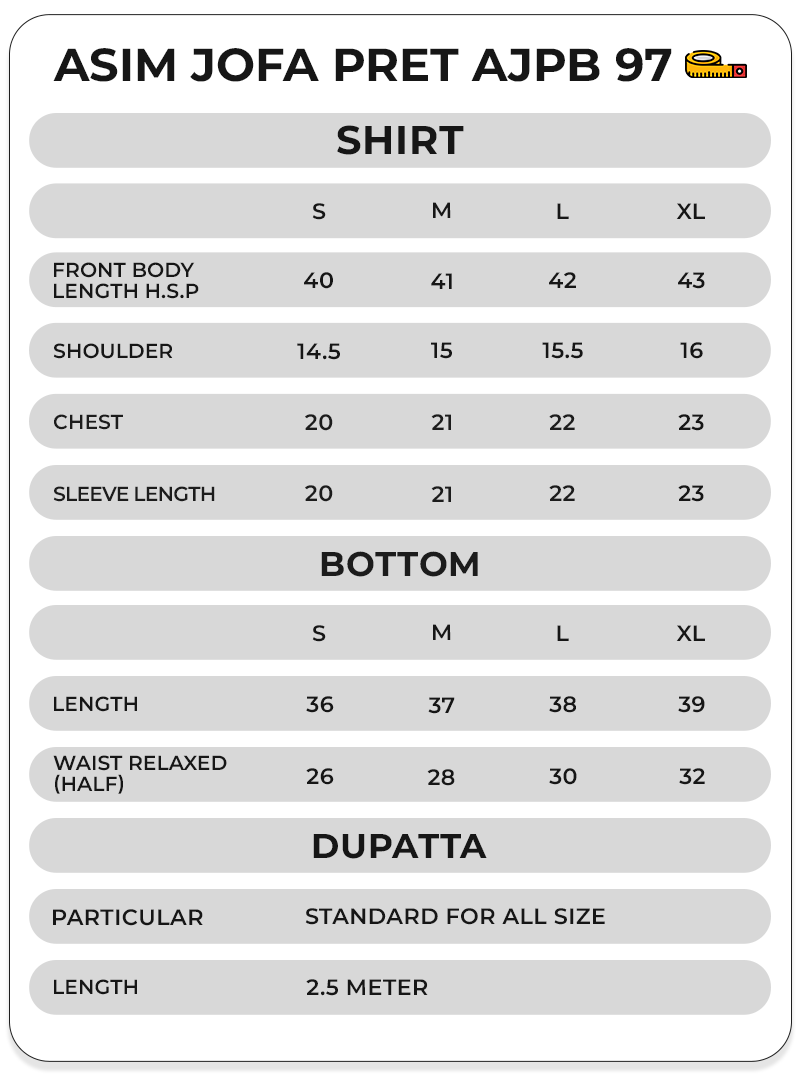 Size Chart Image