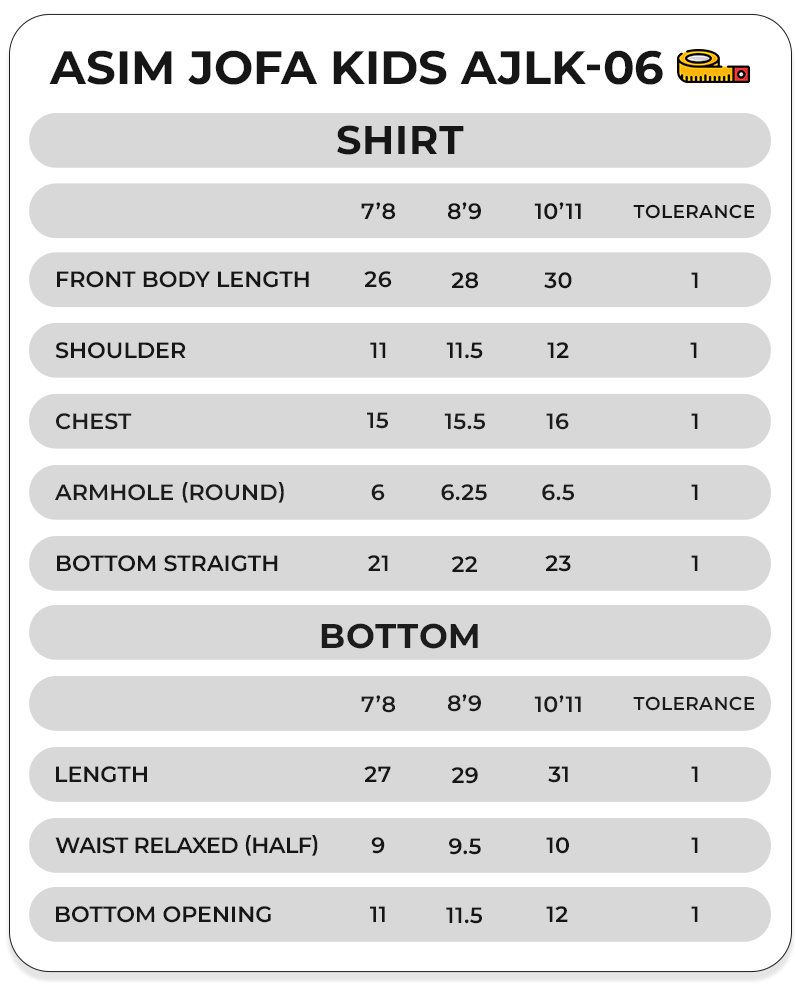 Size Chart Image