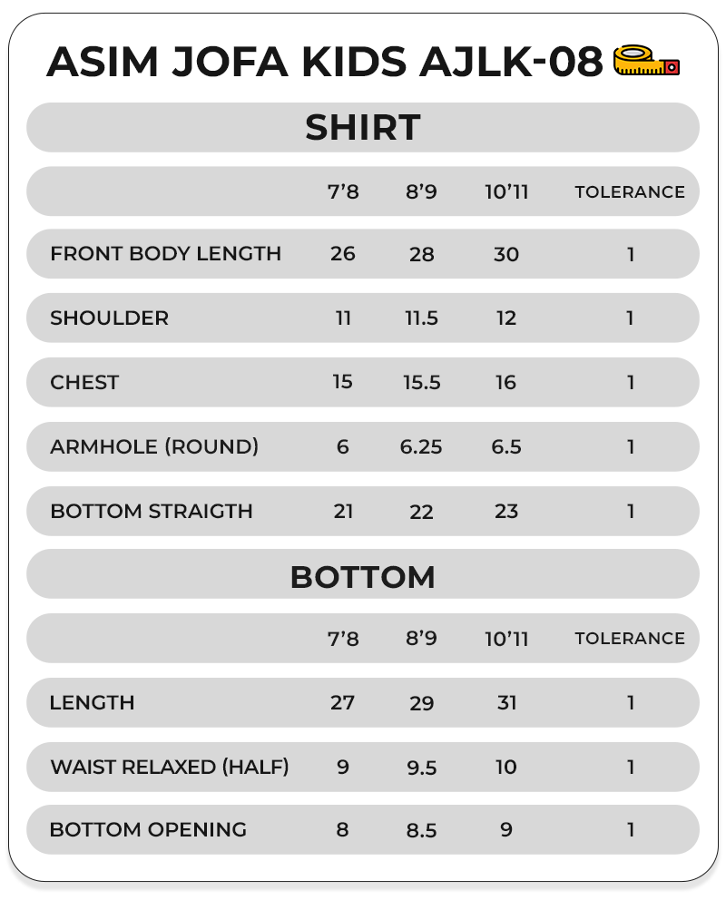 Size Chart Image