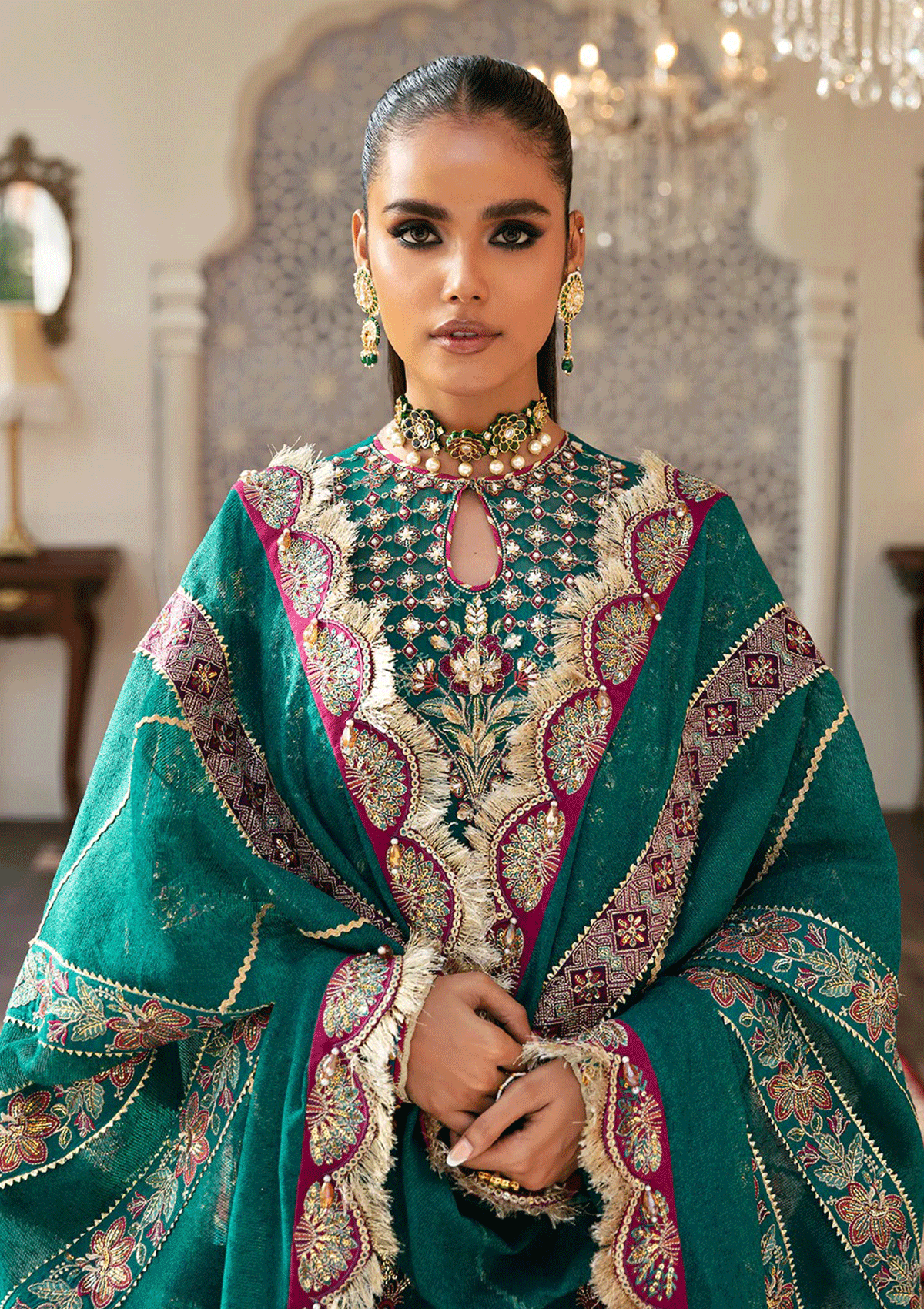 Wedding Collection - Afrozeh - Hayat - Ayat - D#08 – Saleem Fabrics ...
