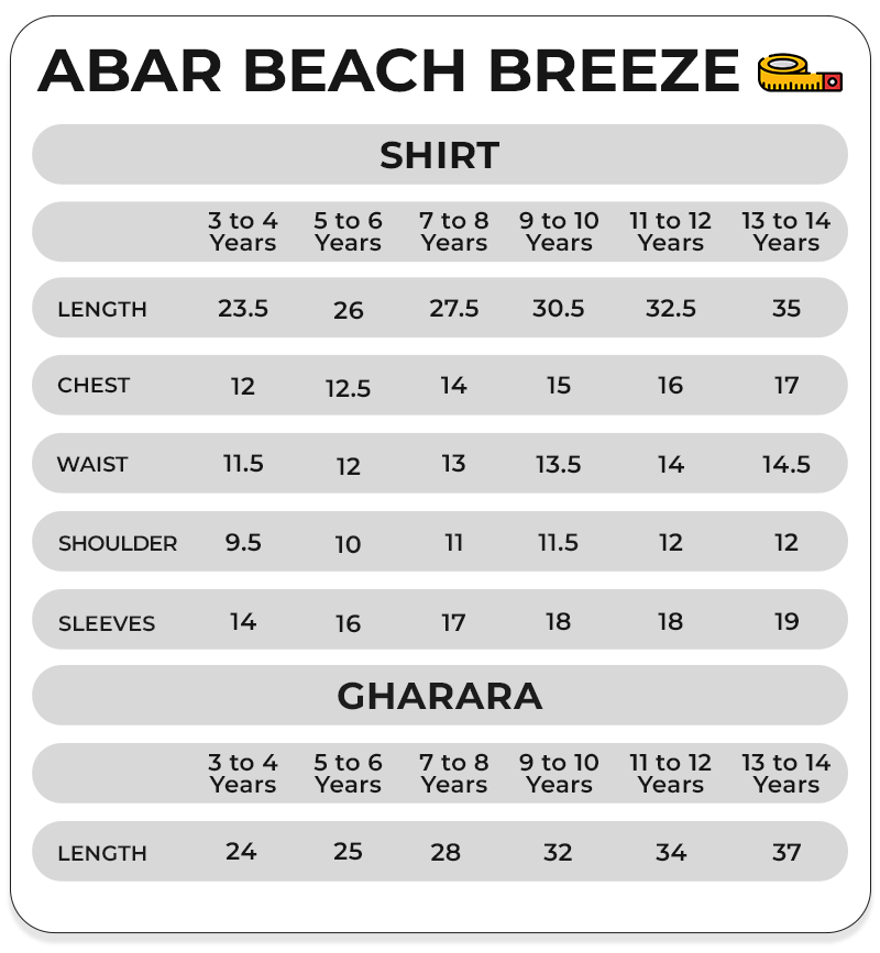 Size Chart Image