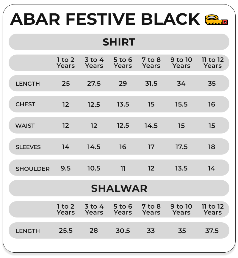 Size Chart Image