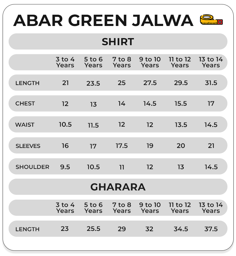 Size Chart Image