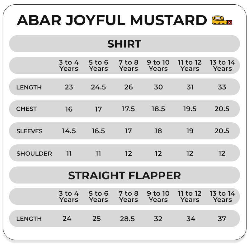 Size Chart Image