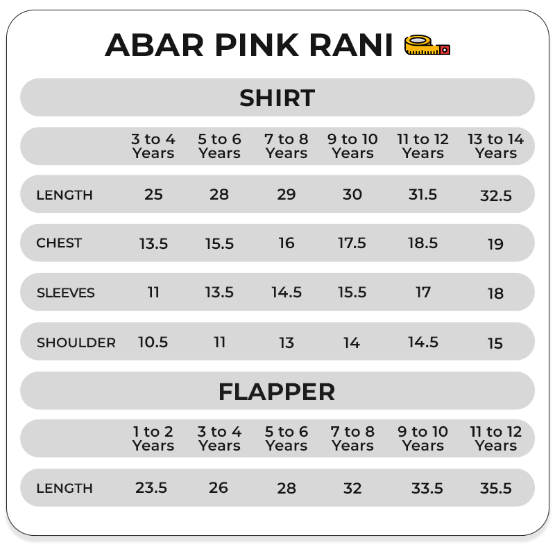 Size Chart Image