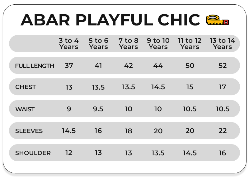 Size Chart Image