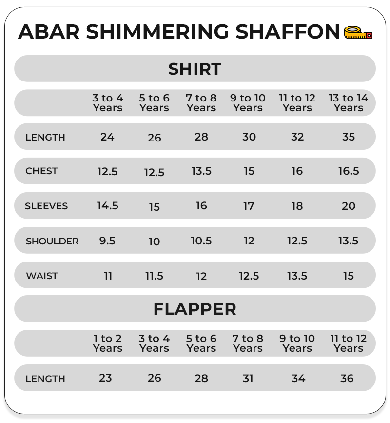 Size Chart Image