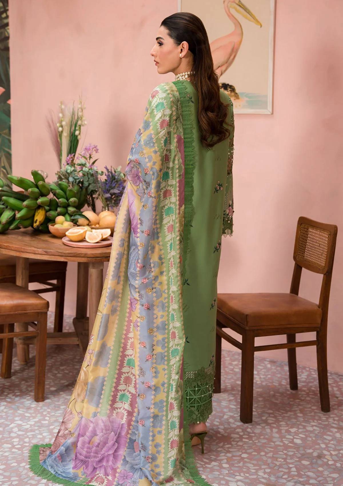 Lawn Collection - Afrozeh - The Painted Garden - Celestial Bouquet