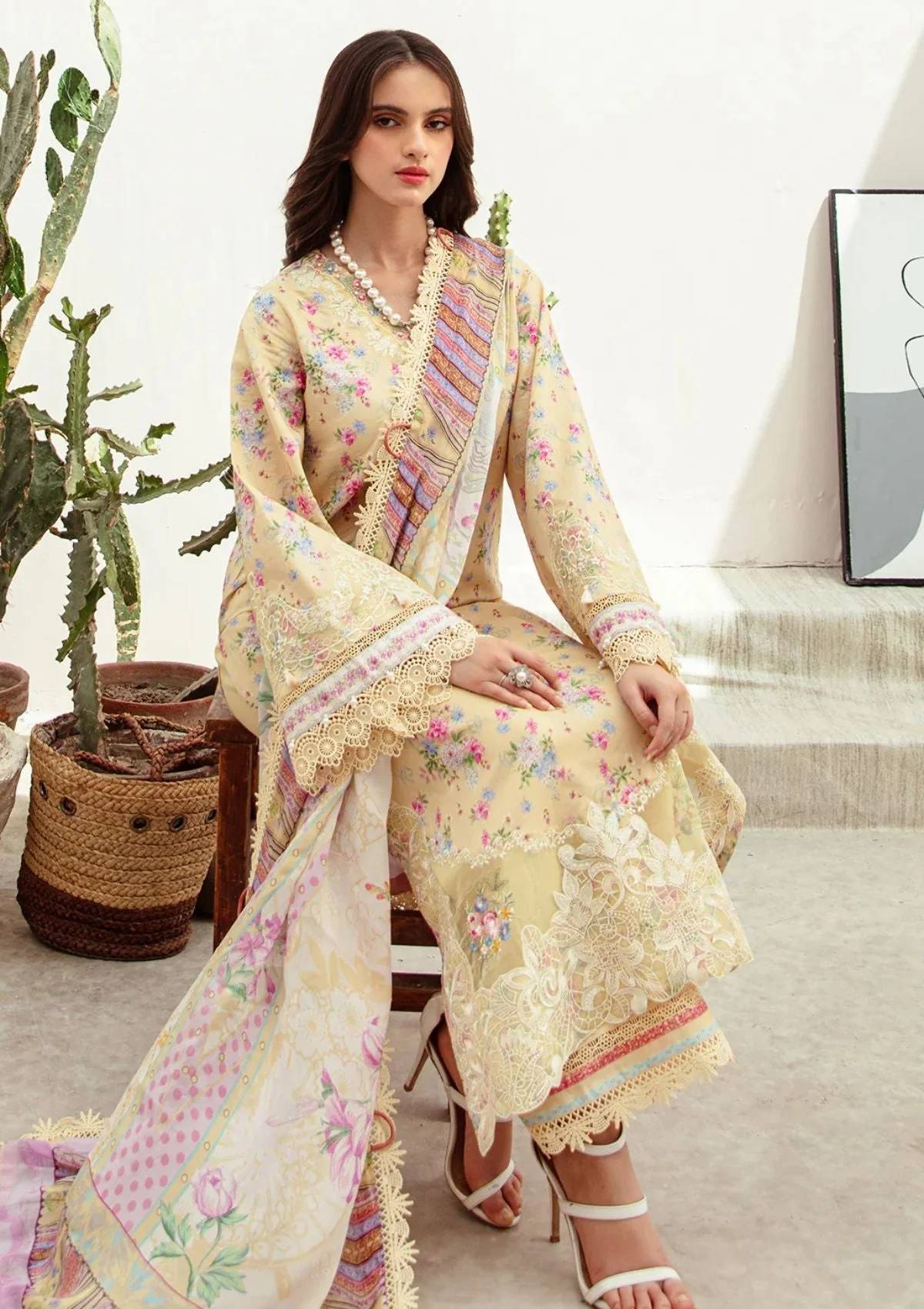 Lawn Collection - Alif - Affordable - AFL#5 - SUNNY DELIGHT