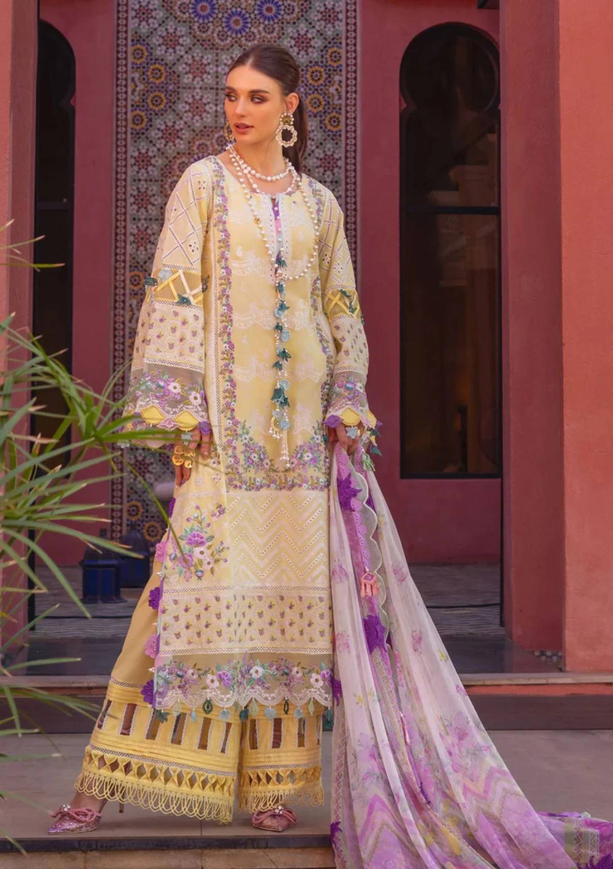 Lawn Collection - Annus Abrar - Neroli - D#10 - AMAYA