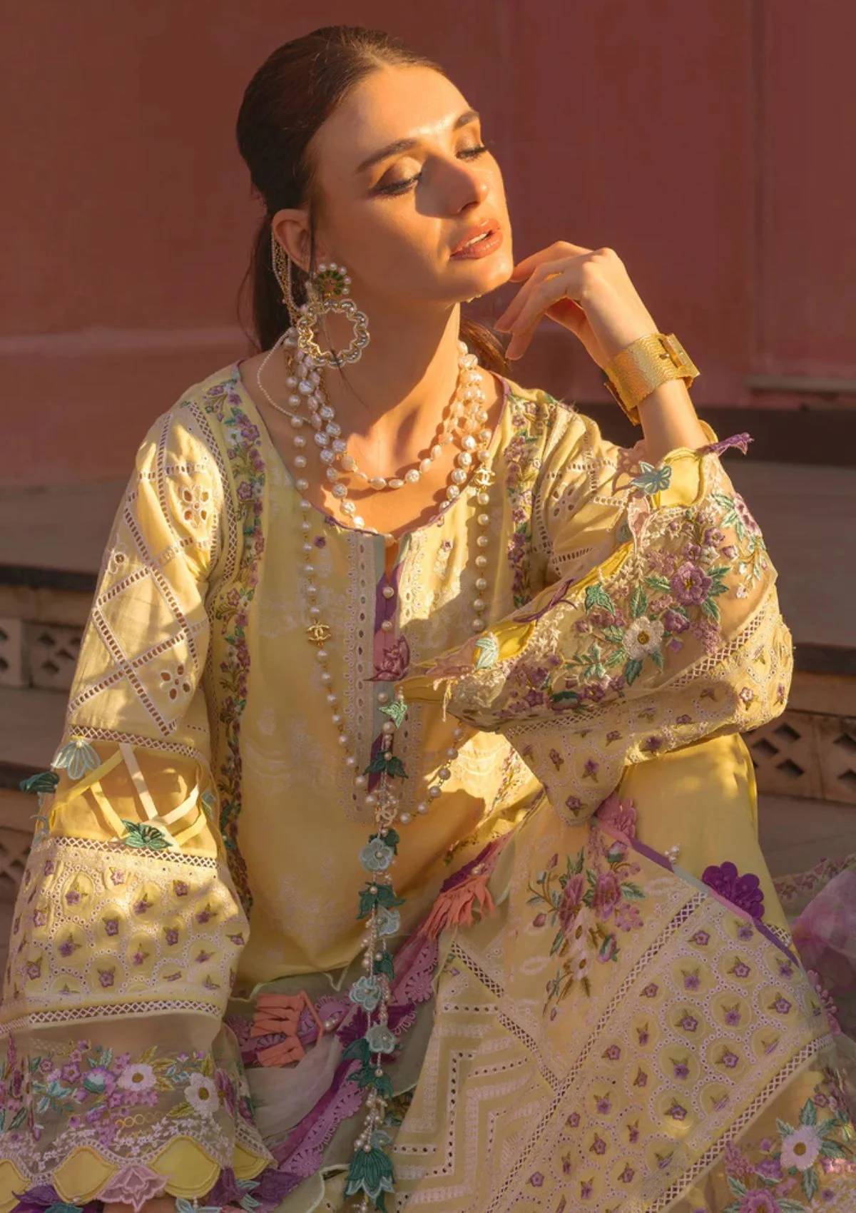 Lawn Collection - Annus Abrar - Neroli - D#10 - AMAYA