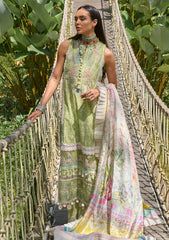 Lawn Collection - Ansab Jahangir - Zoha -  Luxury 24 - AJ24#02 - LOTUS POD