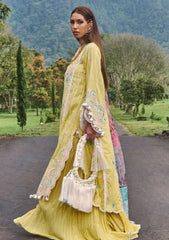 Lawn Collection - Ansab Jahangir - Zoha -  Luxury 24 - AJ24#06 - MARIGOLD