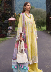 Lawn Collection - Ansab Jahangir - Zoha -  Luxury 24 - AJ24#06 - MARIGOLD